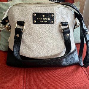 KATE SPADE Color Block Leather Crossbody Handbag